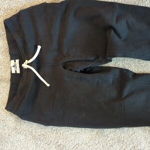 American Giant sweatpants black size large made in the USA